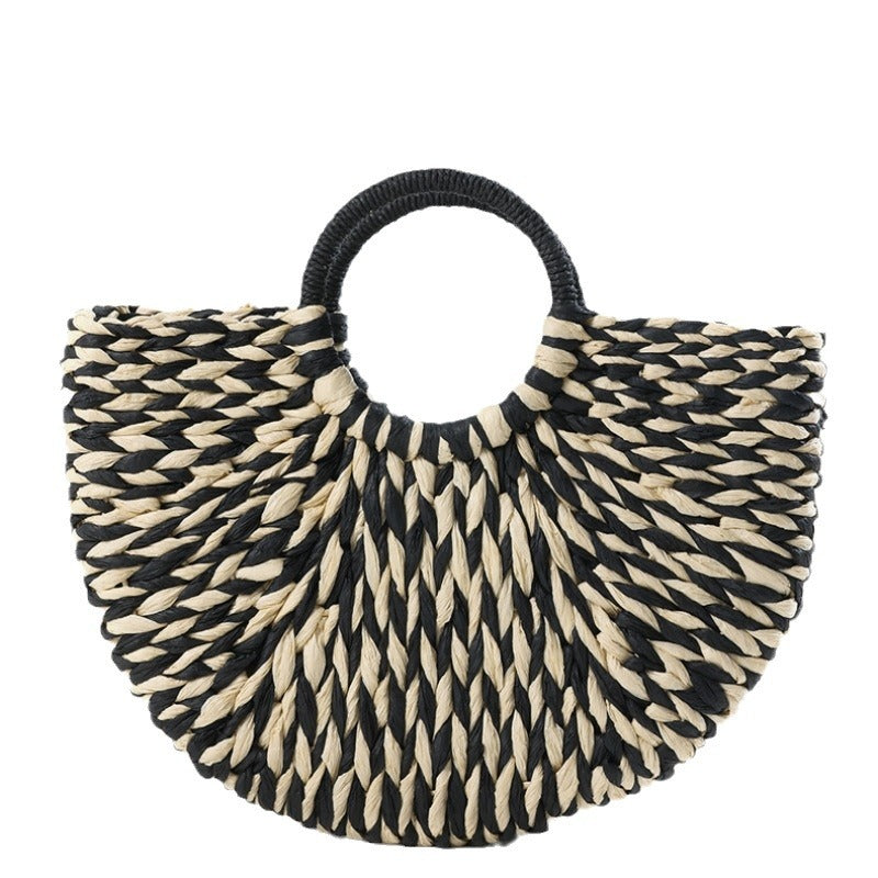 Damen Handtasche mit innovativem, geflochtenem Design Karnz