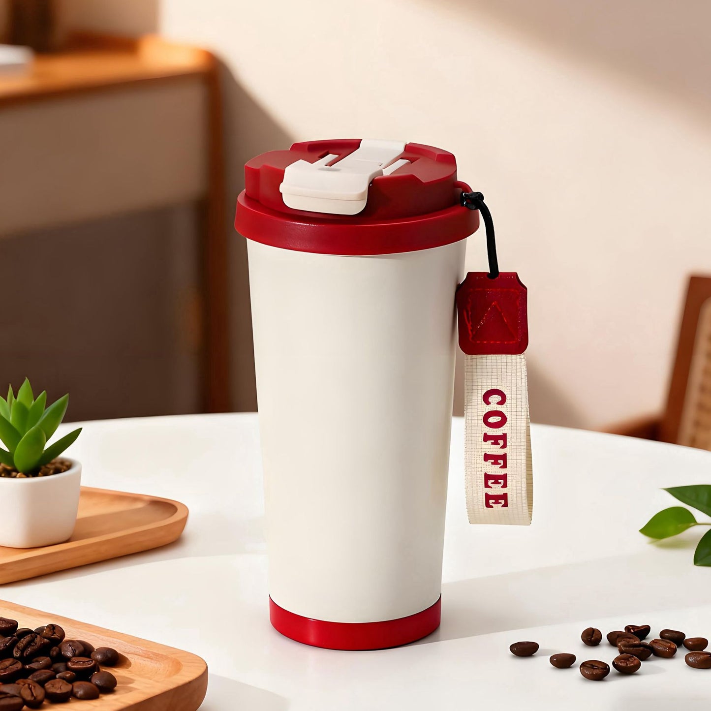 Damen Isolierte Kaffeetasse Karnz