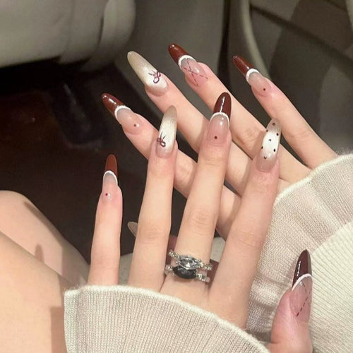 Elegante langlebige Nagelkunstverlängerungen Karnz