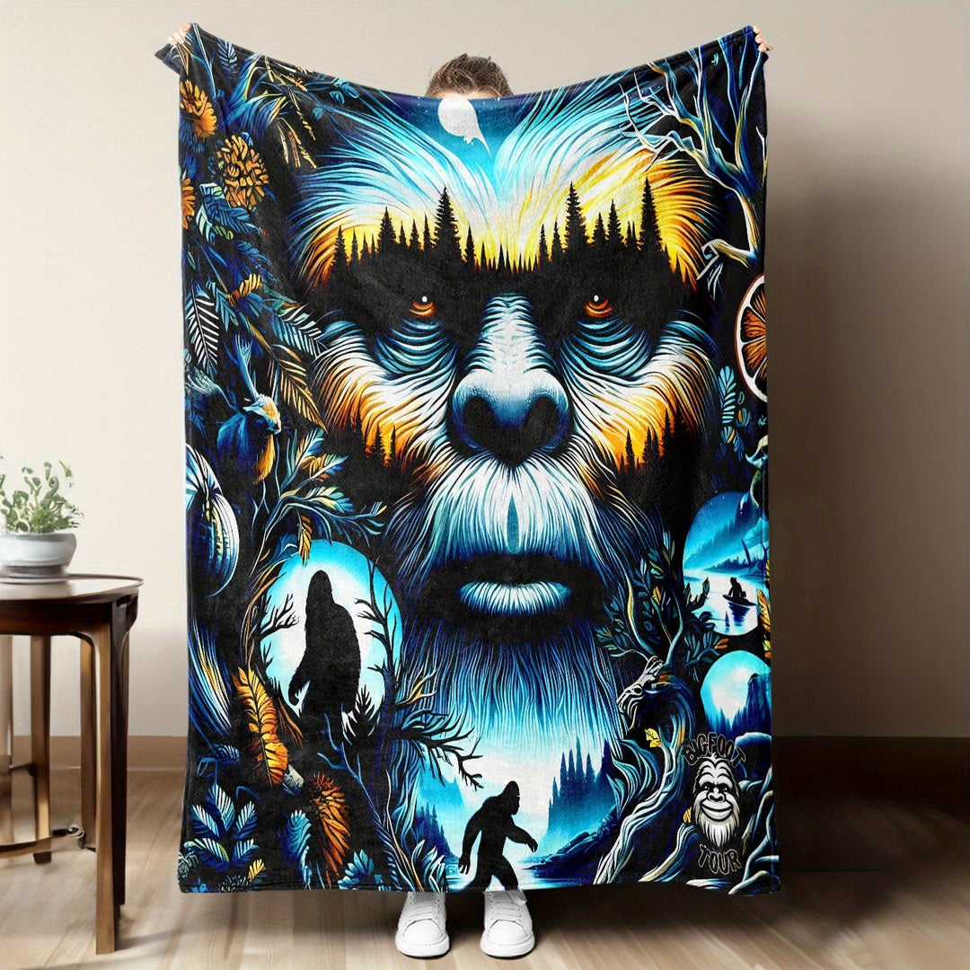 Weiche Cartoon-Dackel-Themen-Fleece-Decke