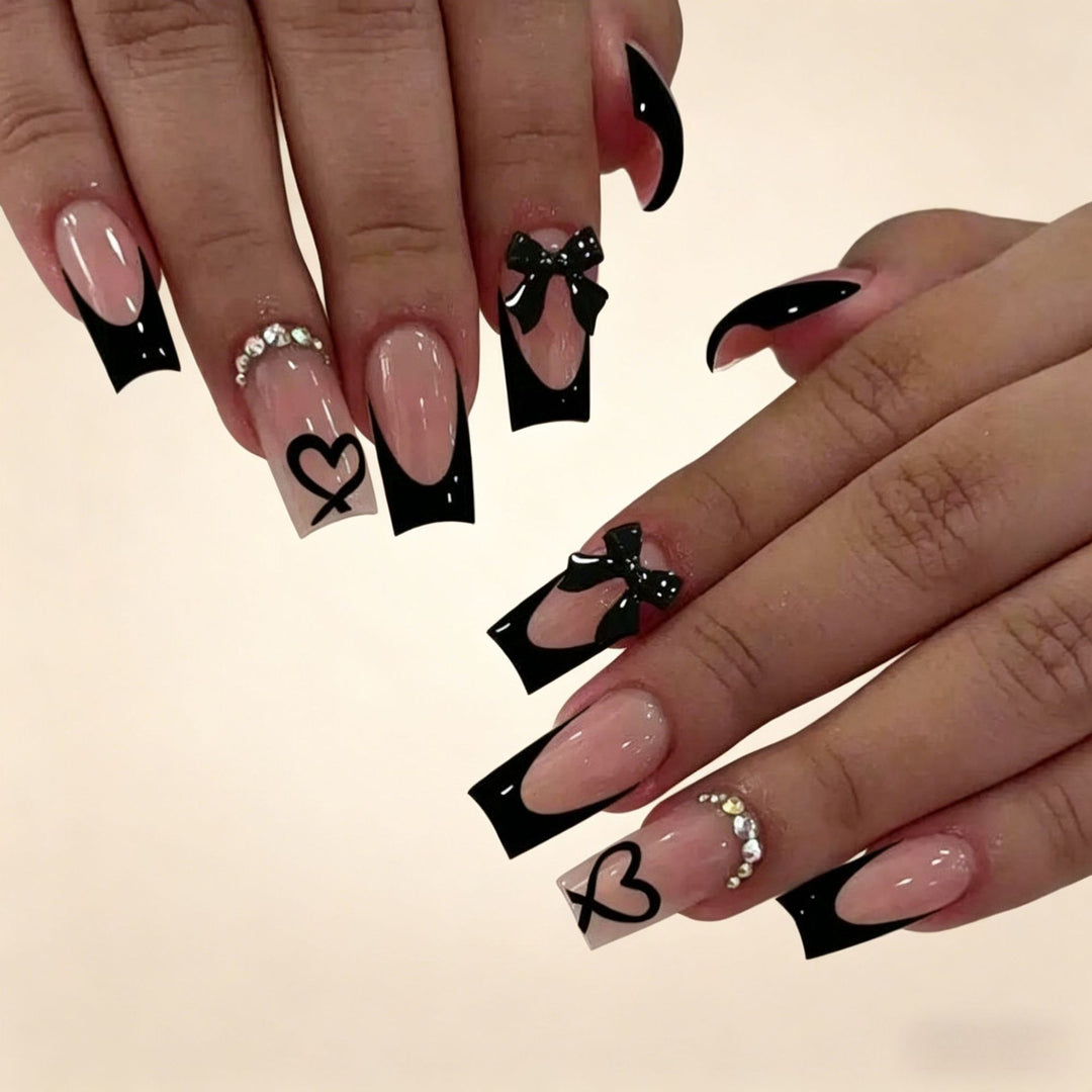 Stylisches langlebiges Press-On-Nagelset