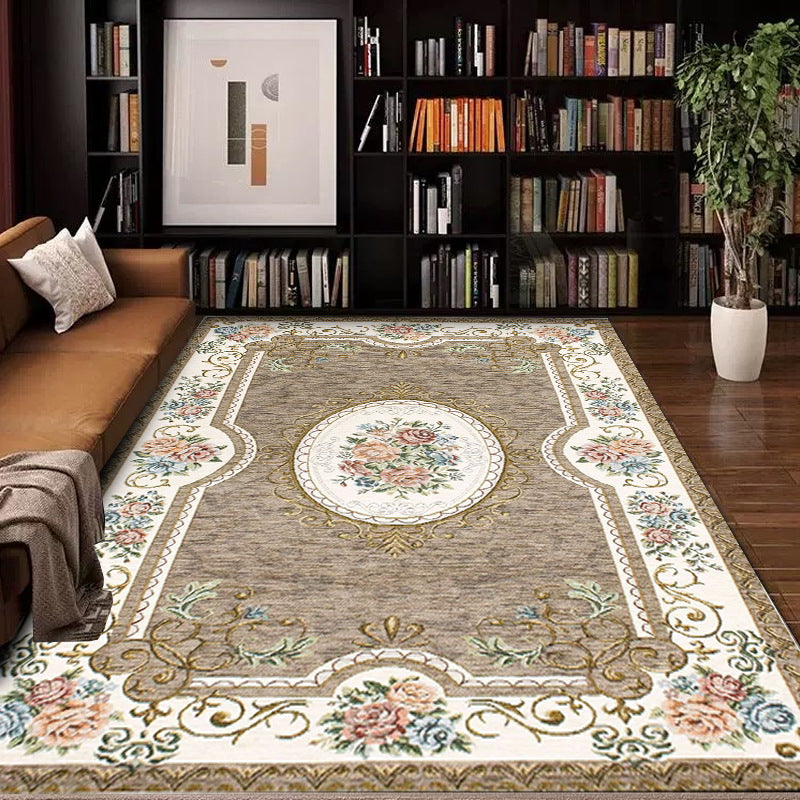 Vintage Floral Design Bereich Teppich