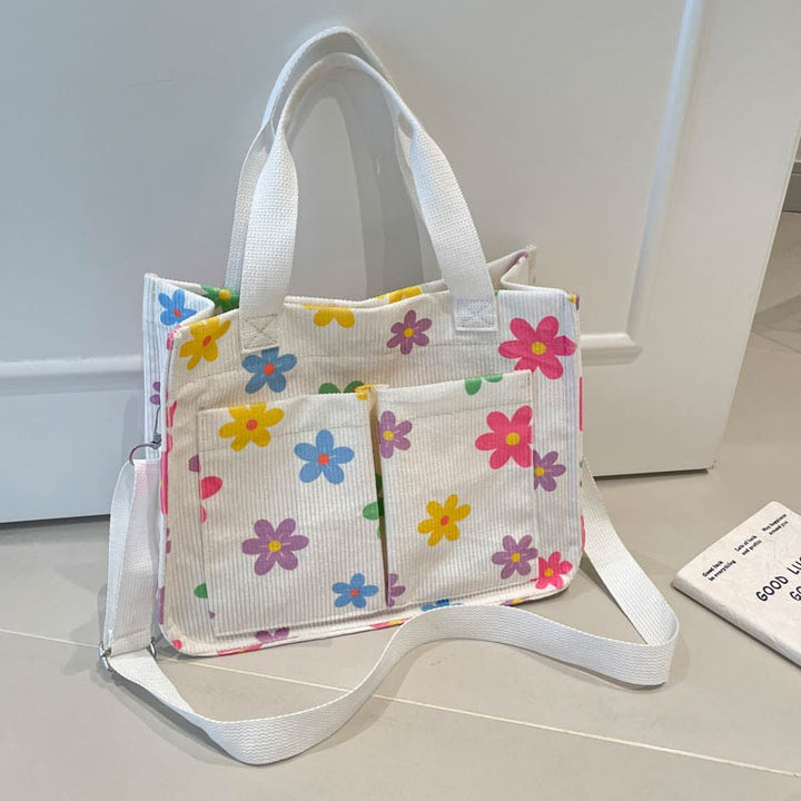 WoFloral Print Utility Handtasche Karnz