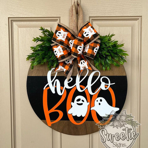 Halloween-Thema Willkommensschild