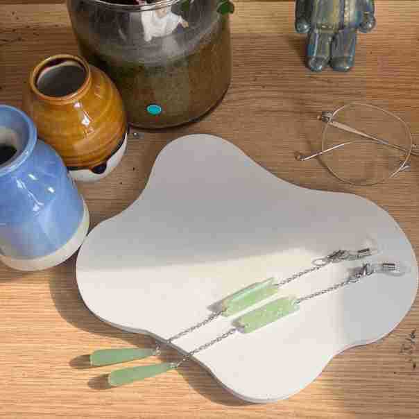 Artisan Blatt Design Anhänger Ohrringe Karnz