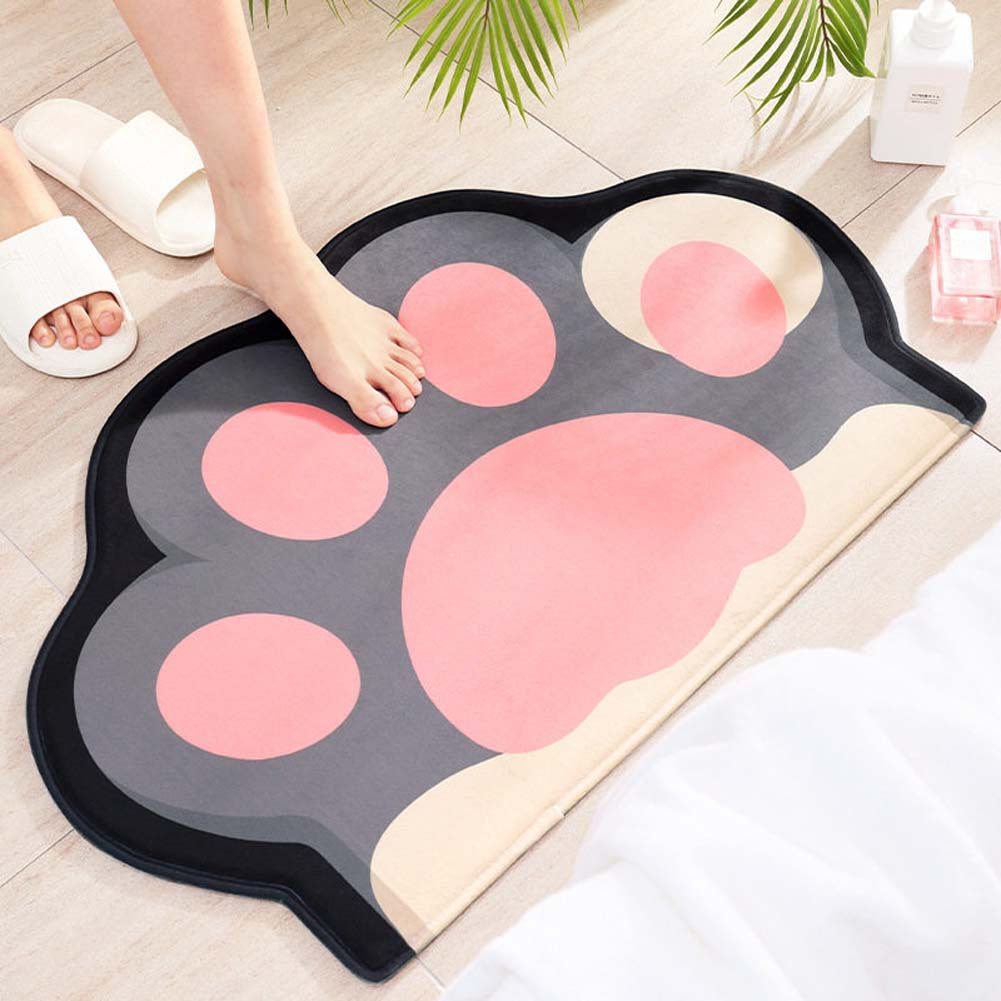 Verspieltes Tierdesign Badmatte