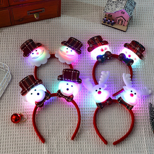 Festlicher LED Weihnachts-Haarreifen Karnz
