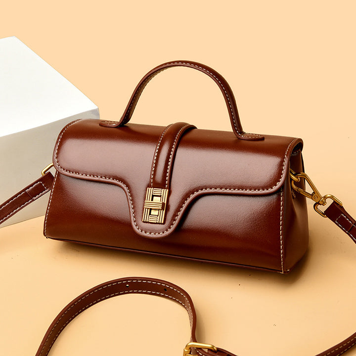 Elegante strukturierte Handtasche Karnz