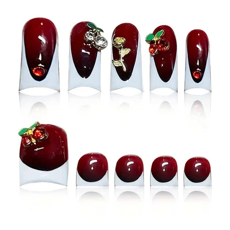 Florale Kunst Nagelset Karnz