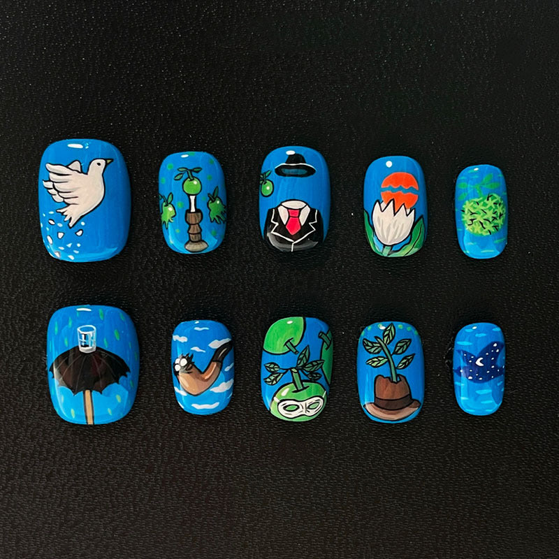Verspieltes Künstlerisches Nagelkunst Design Set Karnz
