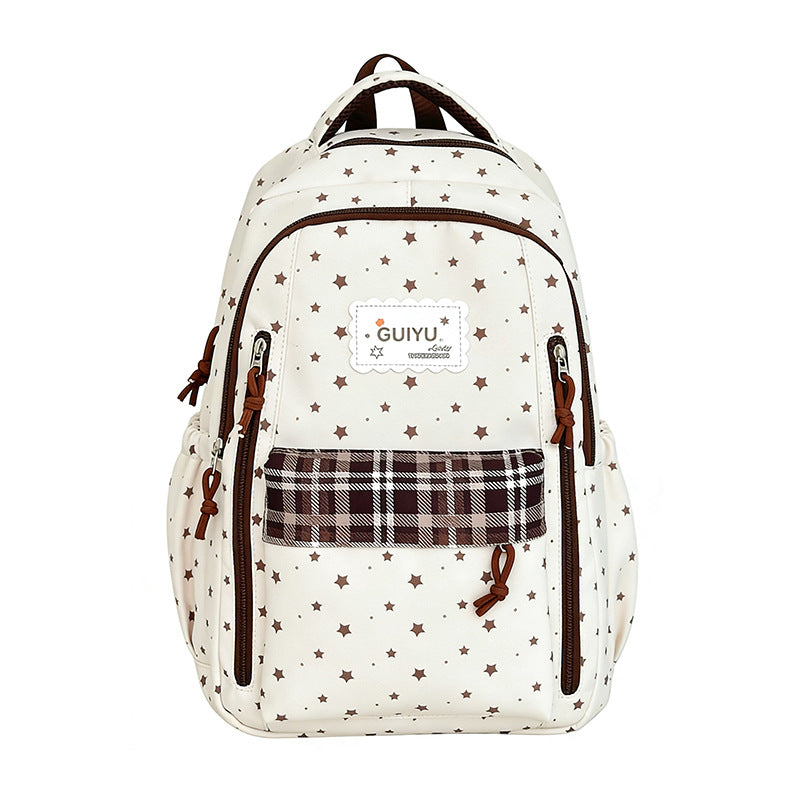 Stylische Stern-Druck Rucksack Karnz 1791205961