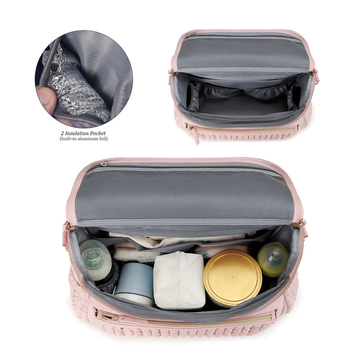 Eleganter und Stylischer Rucksack mit Kunstleder und Geflochtenem Design Karnz