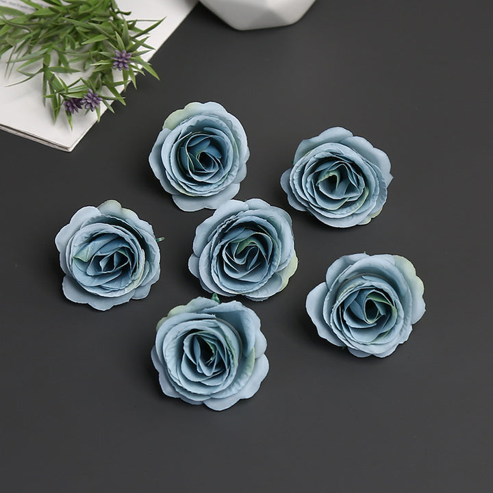 Realistische Künstliche Rosen Brosche