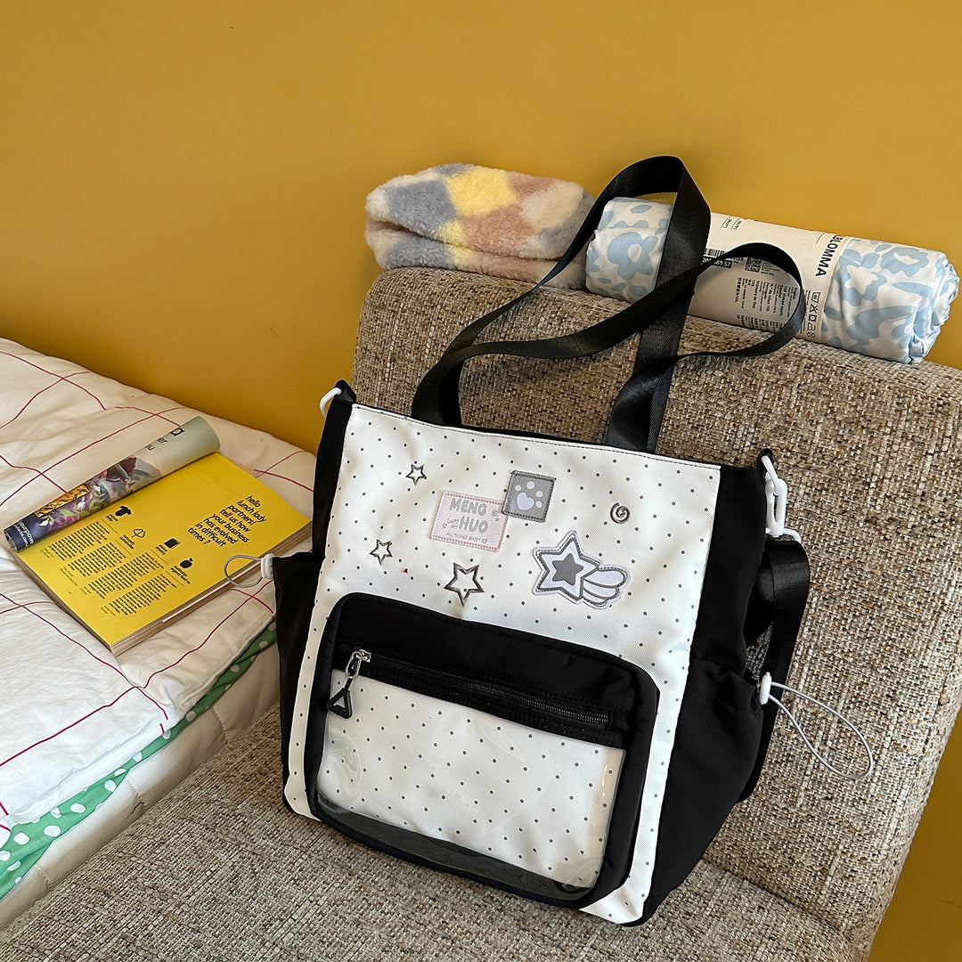 Verspielt Dekorativer Grafischer Rucksack Karnz