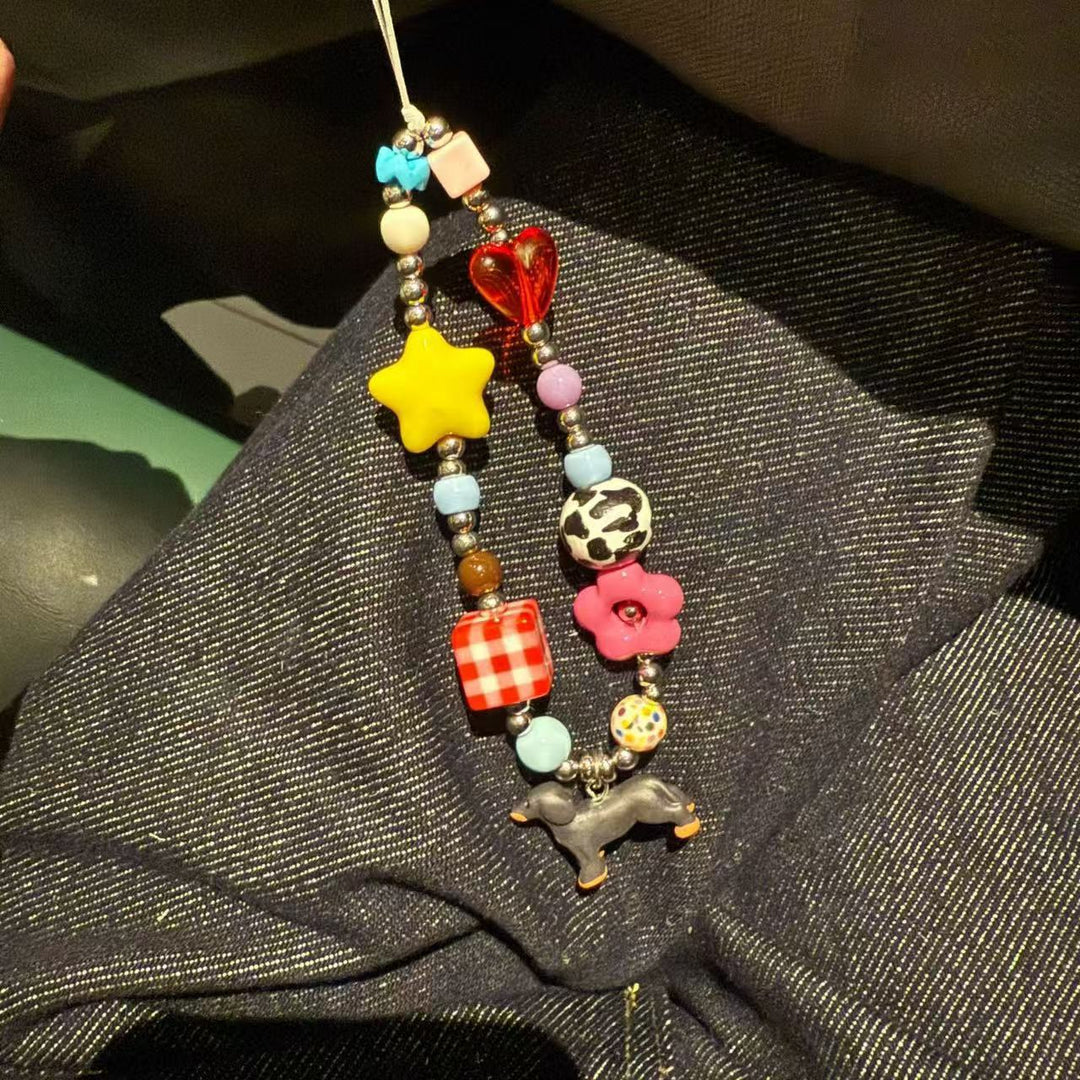 Verspielte Perlencharms-Handystrap Karnz 1790135886