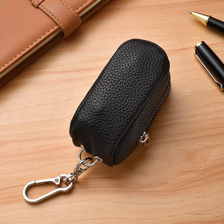 Kompakte Leder Schlüsselanhänger Tasche Karnz