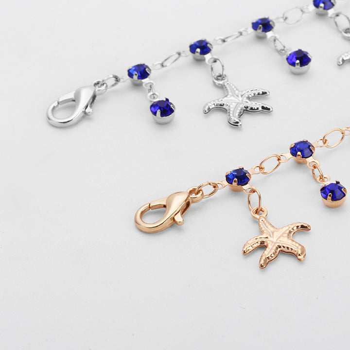 Seestern Charm Fußkette Karnz