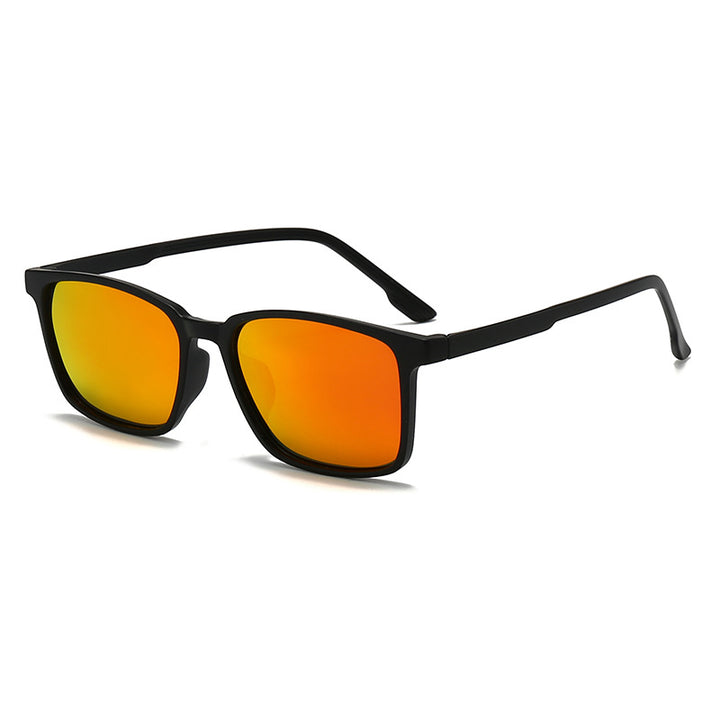 Stylische Quadratische Rahmen Sonnenbrillen
