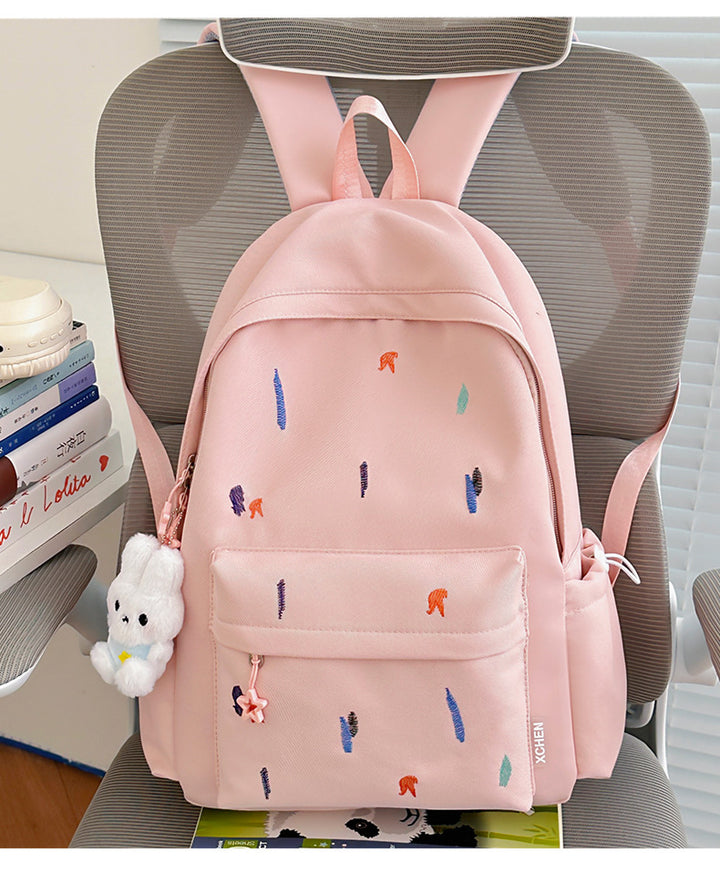 Bestickter leichter Rucksack