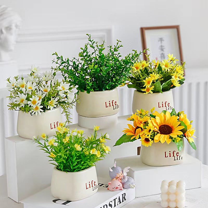 Künstliche Sonnenblumen Dekoration