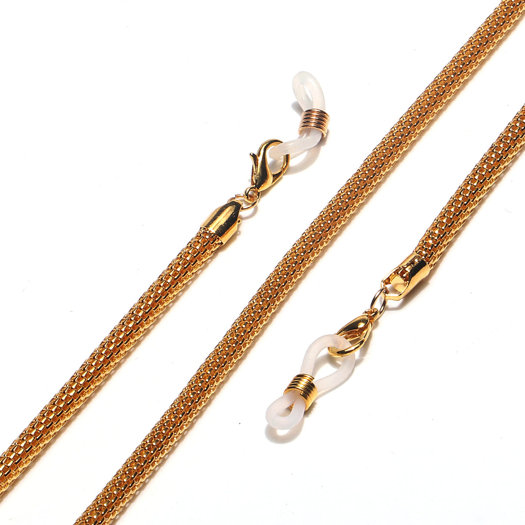 Stylische Metall-Brillen-Kette Karnz