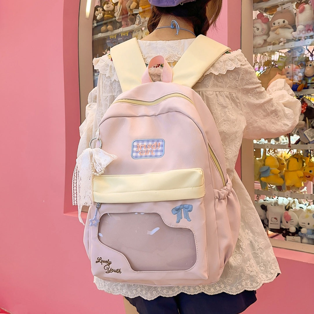 Niedlicher Cartoon-verzierter Mini-Rucksack Karnz