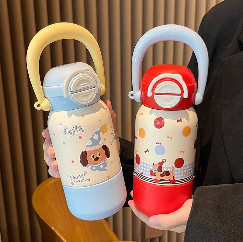 Damen Trinkflasche mit interaktivem Tierdesign Karnz