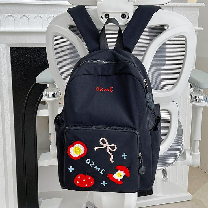Stylische gestickte Rucksack