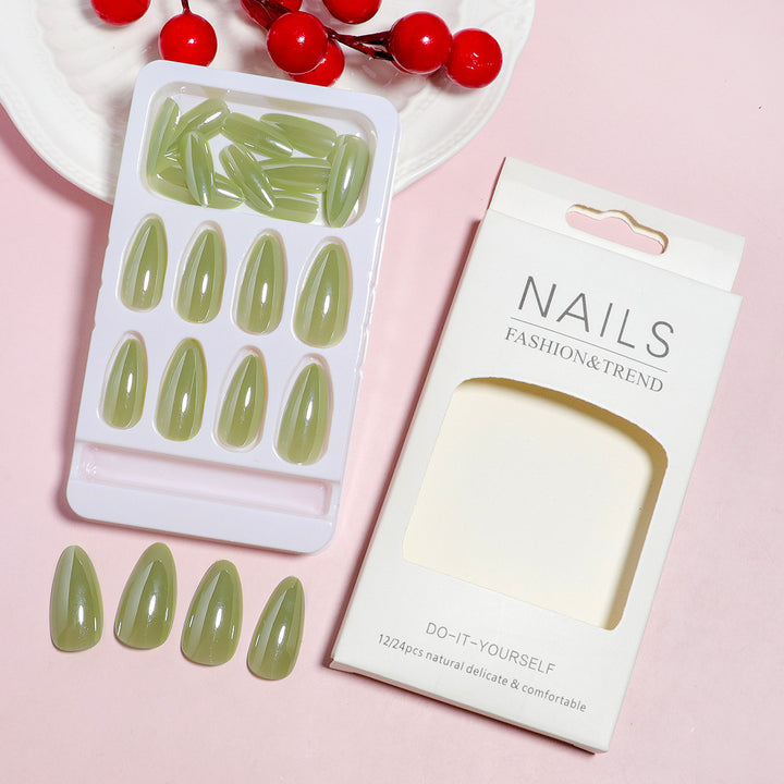 DIY Natürlicher Press-On-Nagel-Kit Karnz