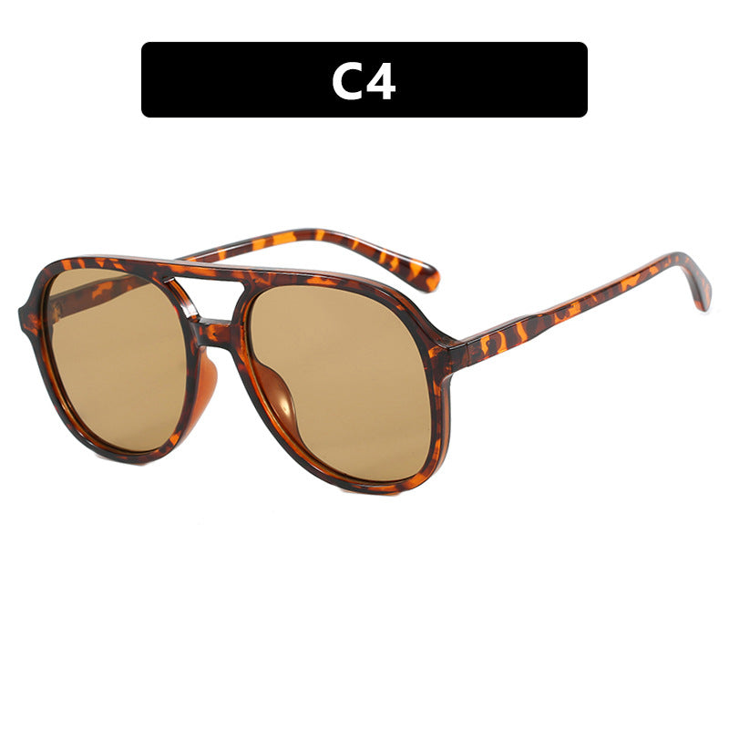 Damen Sonnenbrille mit elegantem Schildkrötenmuster und UV-Schutz Karnz