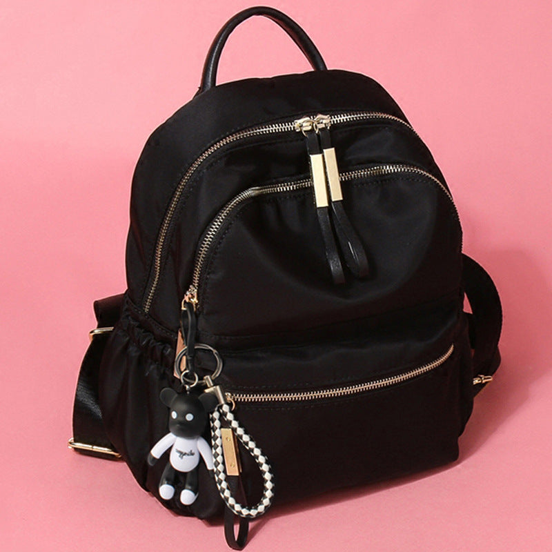 Moderner Dual-Reißverschluss-Rucksack Karnz
