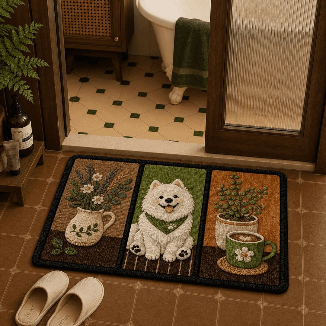 Dekorative Hunde-Themen-Bodenmatte
