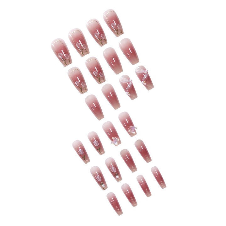 Kunstvolle Stiletto Nagelkunst Karnz