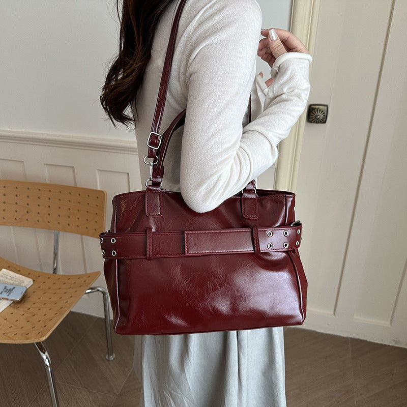 Elegante Strukturierte Handtasche