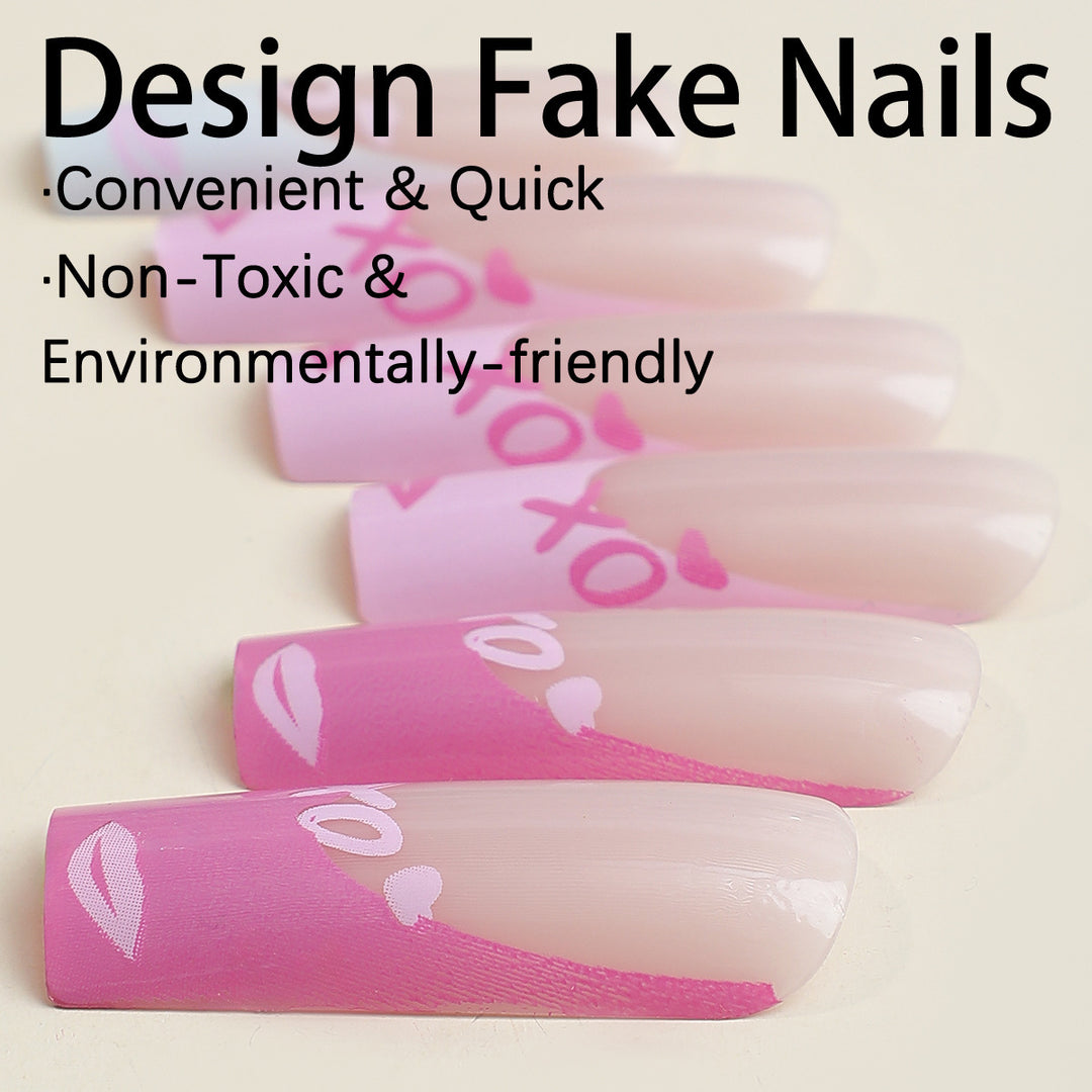 Nagelkunstset mit Ombre-Effekt Karnz