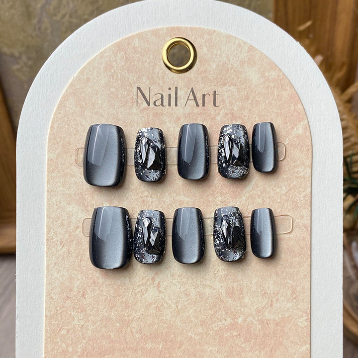 Elegantes dekoratives Press-On Nagelkunst-Set 1790727177