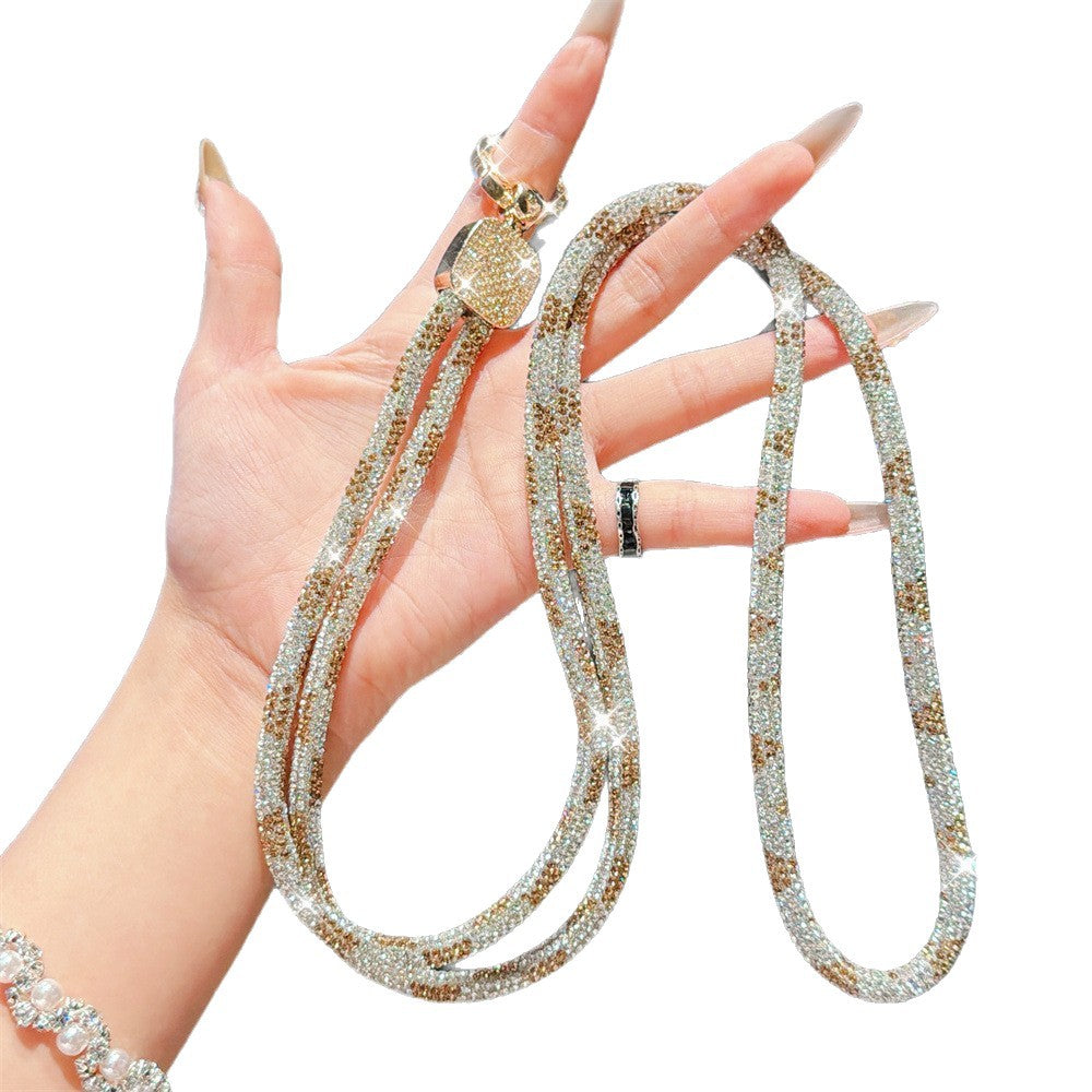 Funken Crystal Brillen Kette Karnz