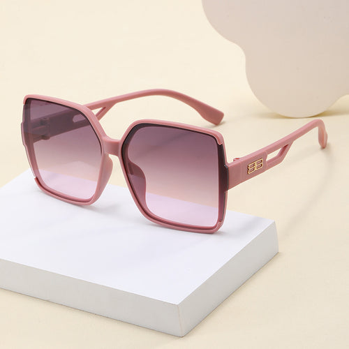 Damen Oversized Sonnenbrille mit markantem eckigem Design Karnz