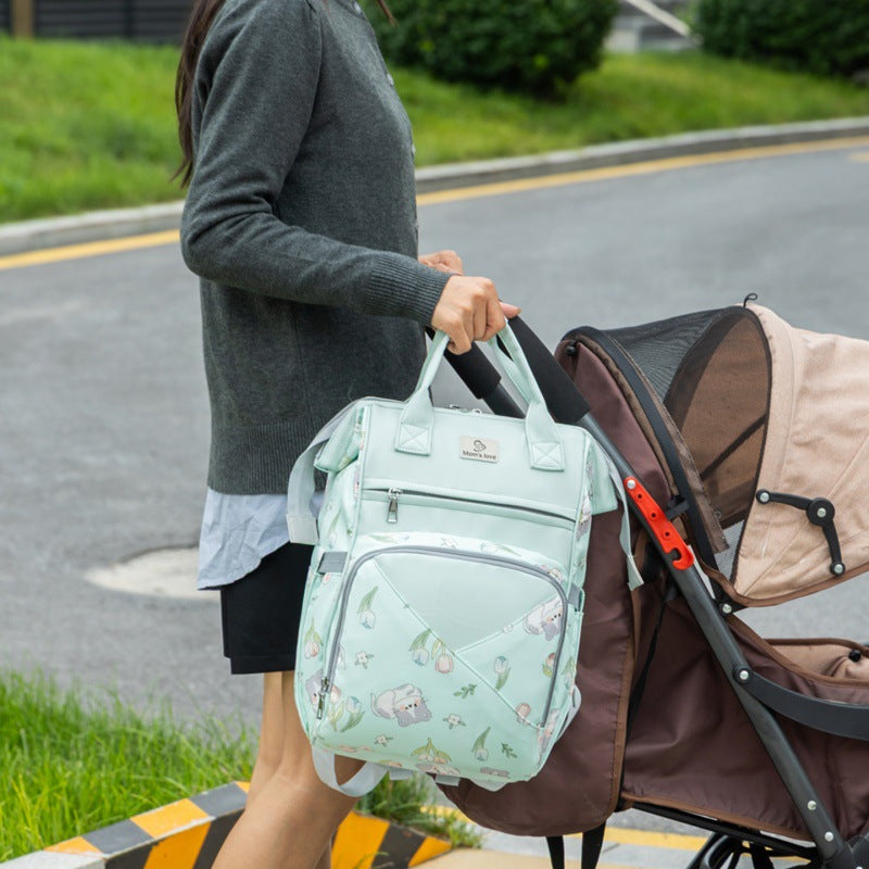 Verspielt Blumendruck Windel Rucksack Karnz