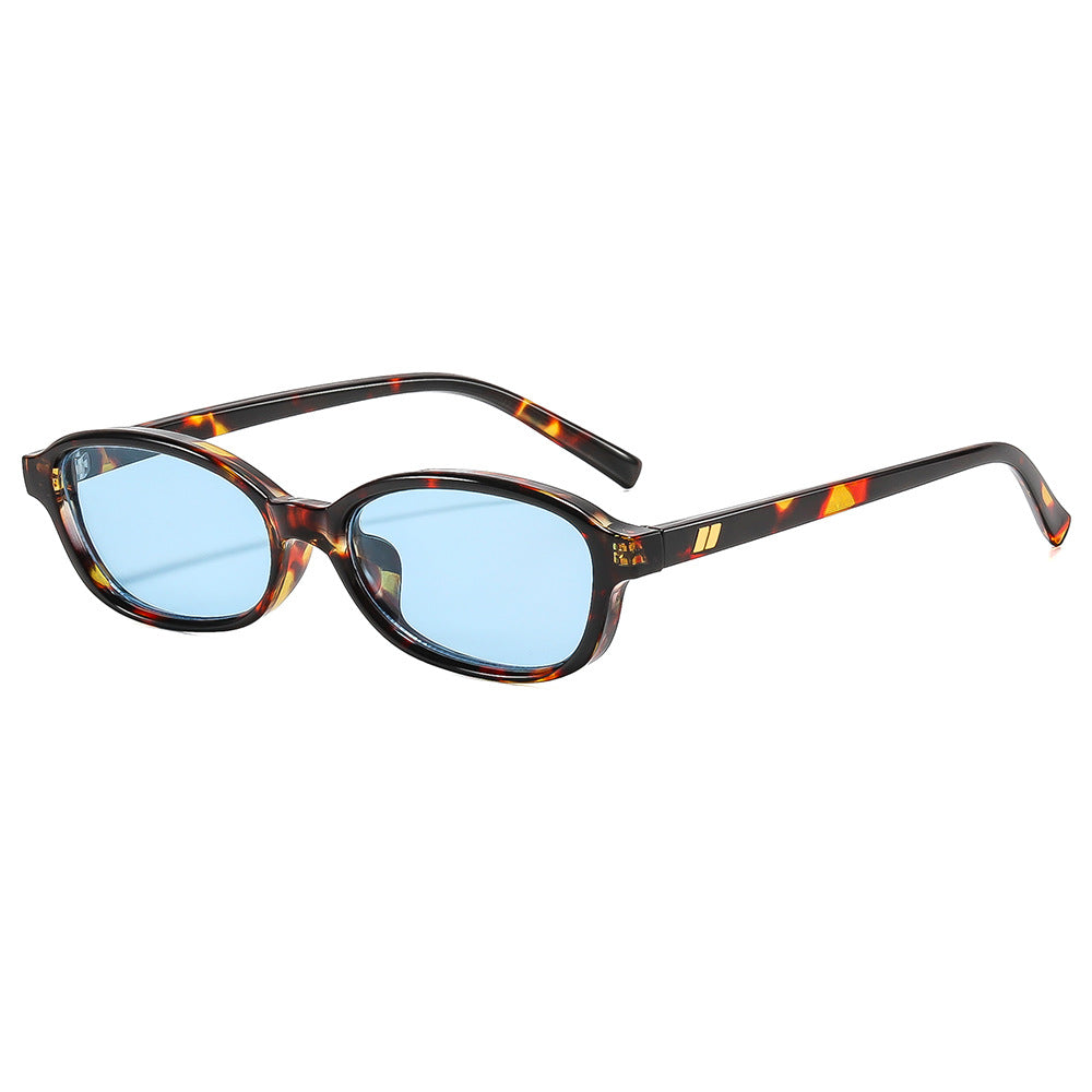 Damen modische Sonnenbrille im stilvollen Ovaldesign mit UV-Schutz Karnz