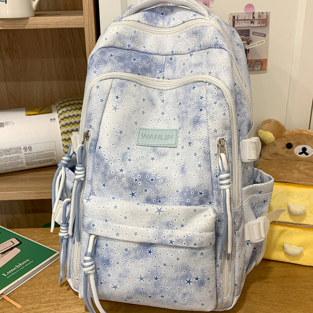 Stylische Sternmuster-Rucksack Karnz 1791205965