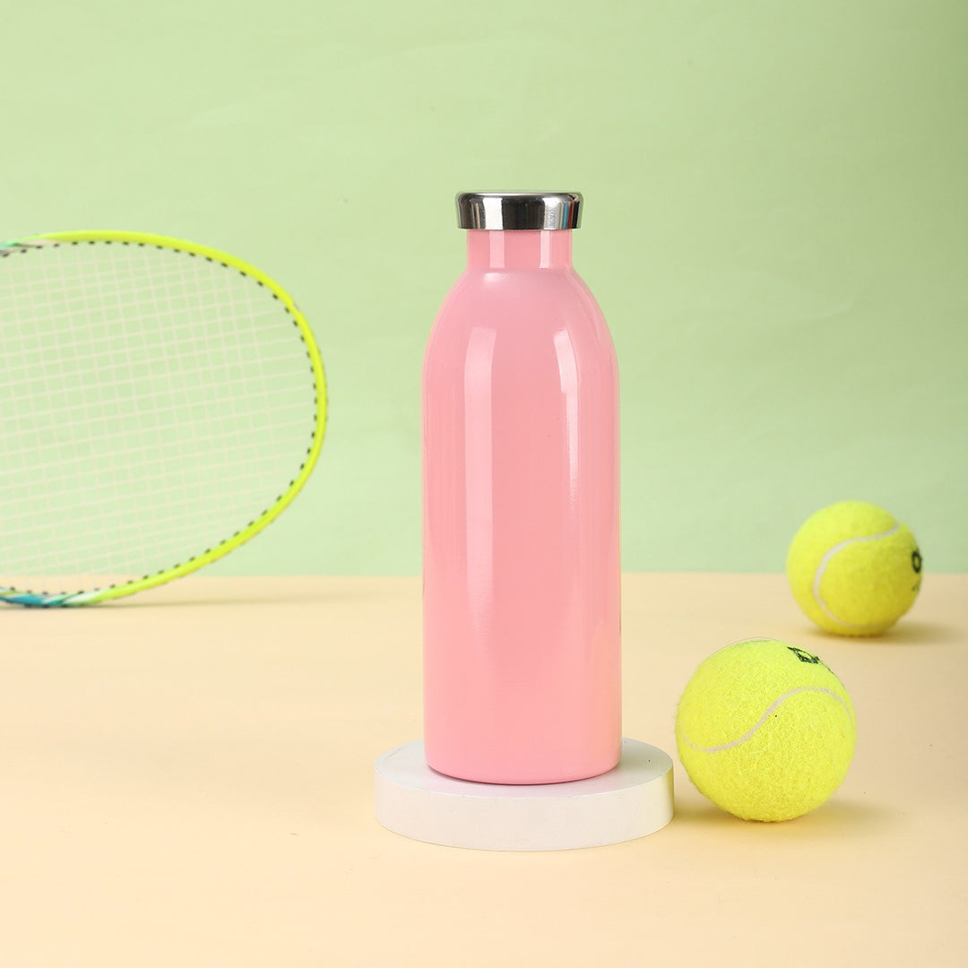 Damen Edelstahl Sport Trinkflasche Karnz