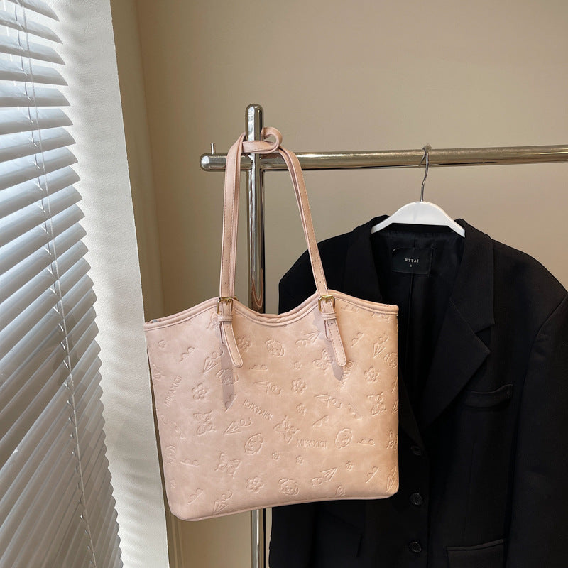 Texturiertes Design Alltags-Tote-Bag Karnz