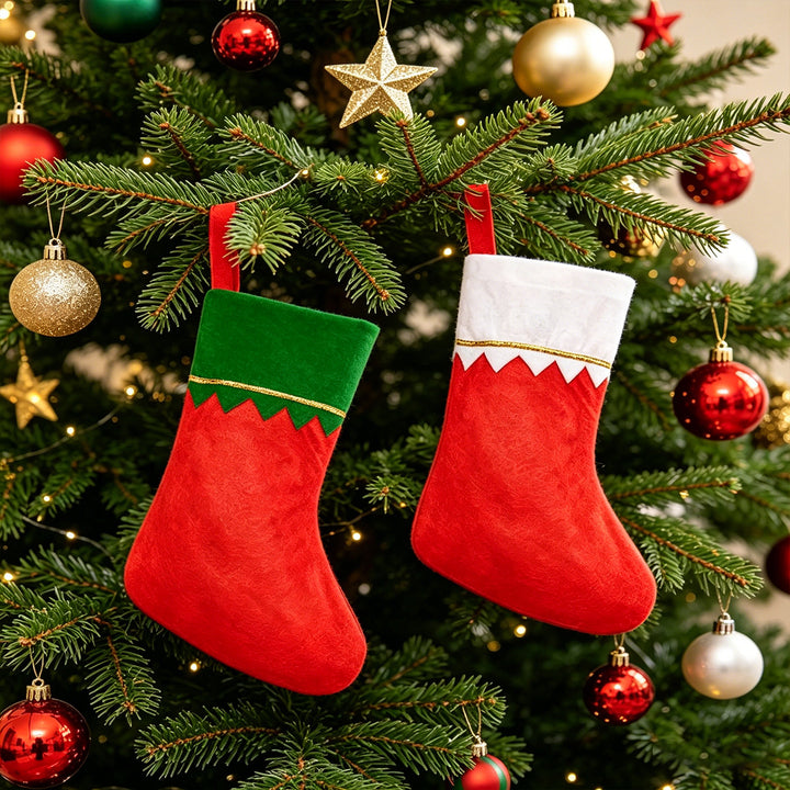 Festlicher Weihnachtsstrumpf Karnz