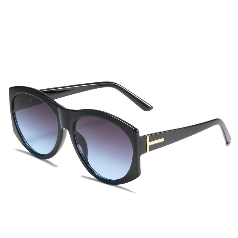 Oversized Vintage-inspirierte Mode-Sonnenbrille Karnz