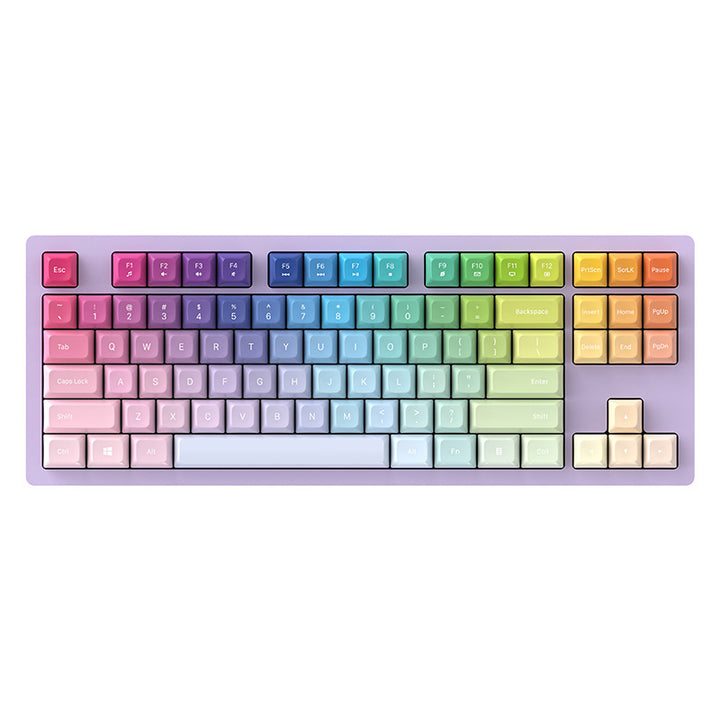 Rgb Gaming-Tastatur mit Mechanischen Tasten und Anpassbarer Hintergrundbeleuchtung Karnz