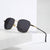 Herren Quadratische Designer-Sonnenbrille mit hochgradigem UV-Schutz Karnz