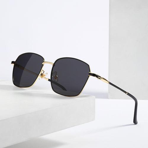 Herren Quadratische Designer-Sonnenbrille mit hochgradigem UV-Schutz Karnz
