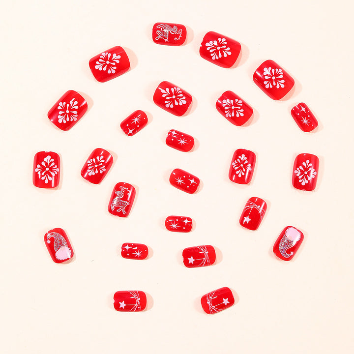Festliche Feiertags-Themen 3D Nagelkunst-Erweiterungen Karnz