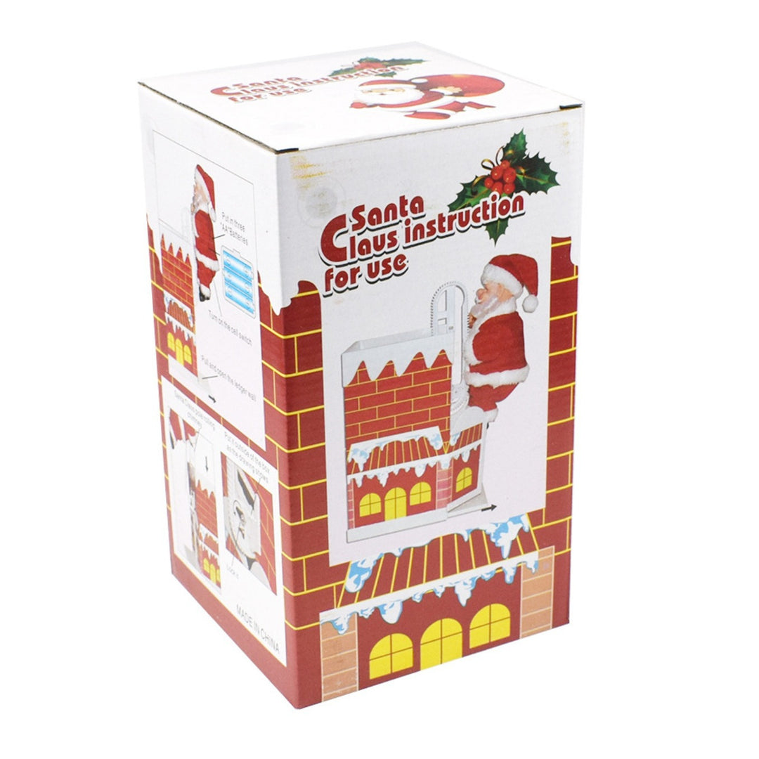 Weihnachtsmann-Kamin-Dekoration Karnz
